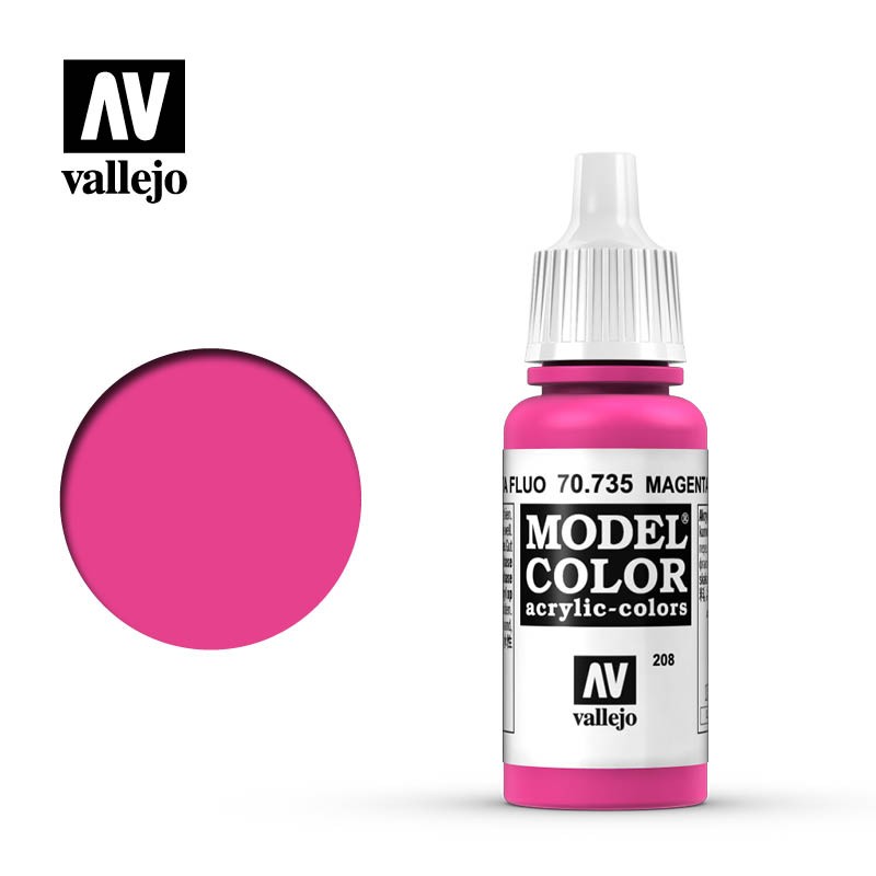 Vallejo Model Color_ Magenta Fluorescente (208)