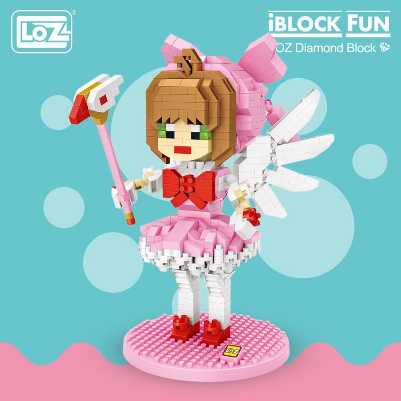 Loz Iblock Fun_ Chica Diamante (760 piezas)