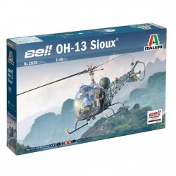 Italeri_ Bell OH-13 Sioux (con calcas españolas)_ 1/48