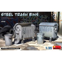 MiniArt_ Steel Trash Bins_ 1/35
