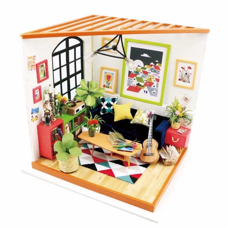 Diy Miniature House_ Locus's Sitting Room - montado