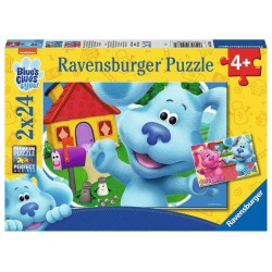 Mejores amigos: Blue & Magenta. Puzzle 2 x 24 piezas