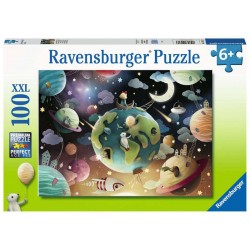 Planet playground. Puzzle 100 piezas XXL