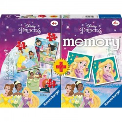 Princesas Memory + 3 puzzles progresivos