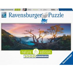 Ravensburger Panorama Nature Editión nº 21 _ Lago del Monte Ijen (Java). Puzzle 1000 Piezas