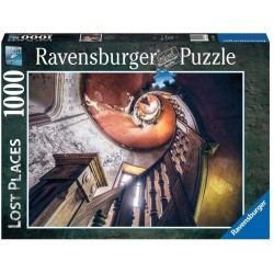Ravensburger Lost Places_ Escalera de Caracol. Puzzle 1000 Piezas