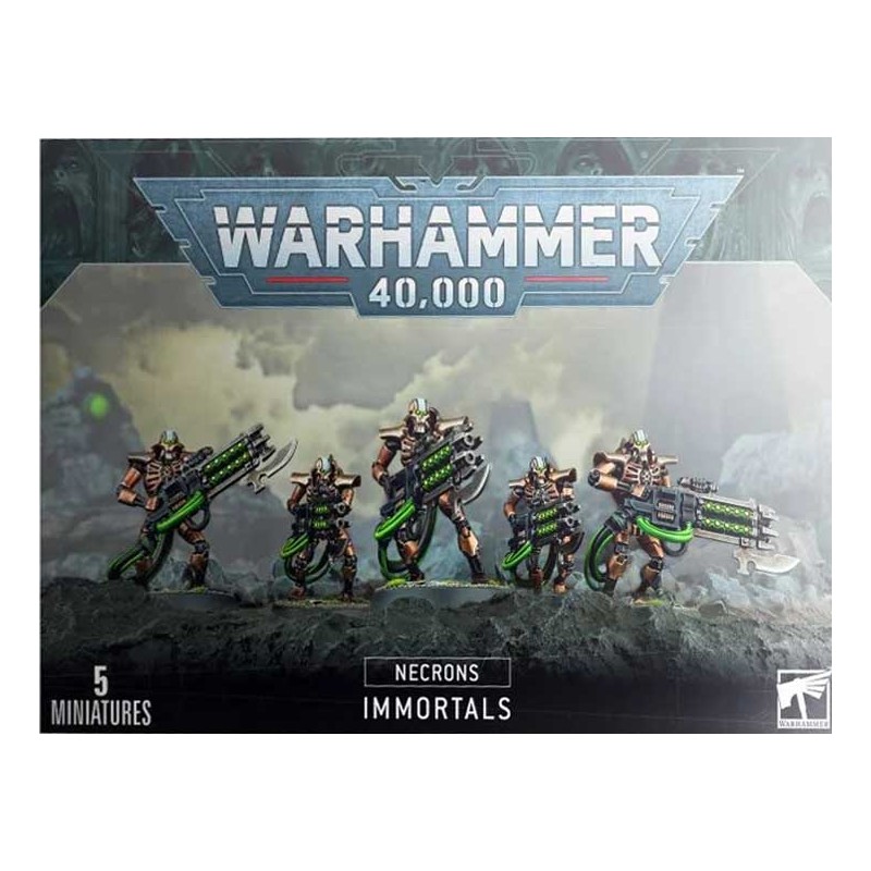 Necrons Immortals. Warhammer 40.000