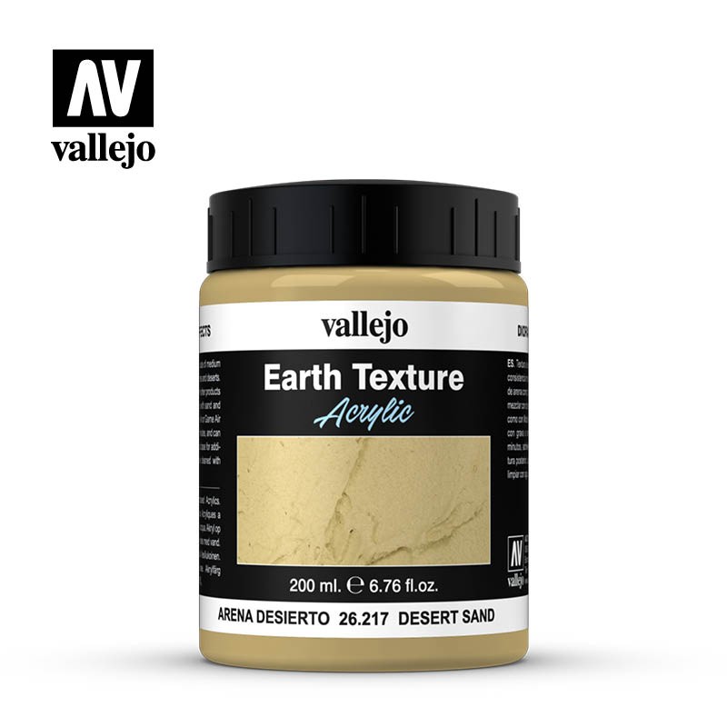 Vallejo Earth Texture_ Arena Desierto 200ml.