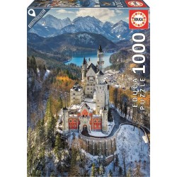 Castillo de Neuschwanstein. Puzzle 1000 piezas.