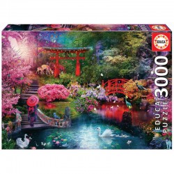 Jardín Japonés. Puzzle 3000...