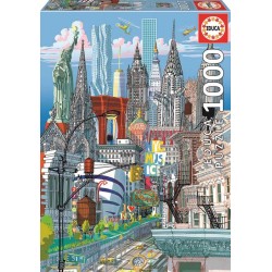 Nueva York (Carlo Stanga). Puzzle 1000 piezas