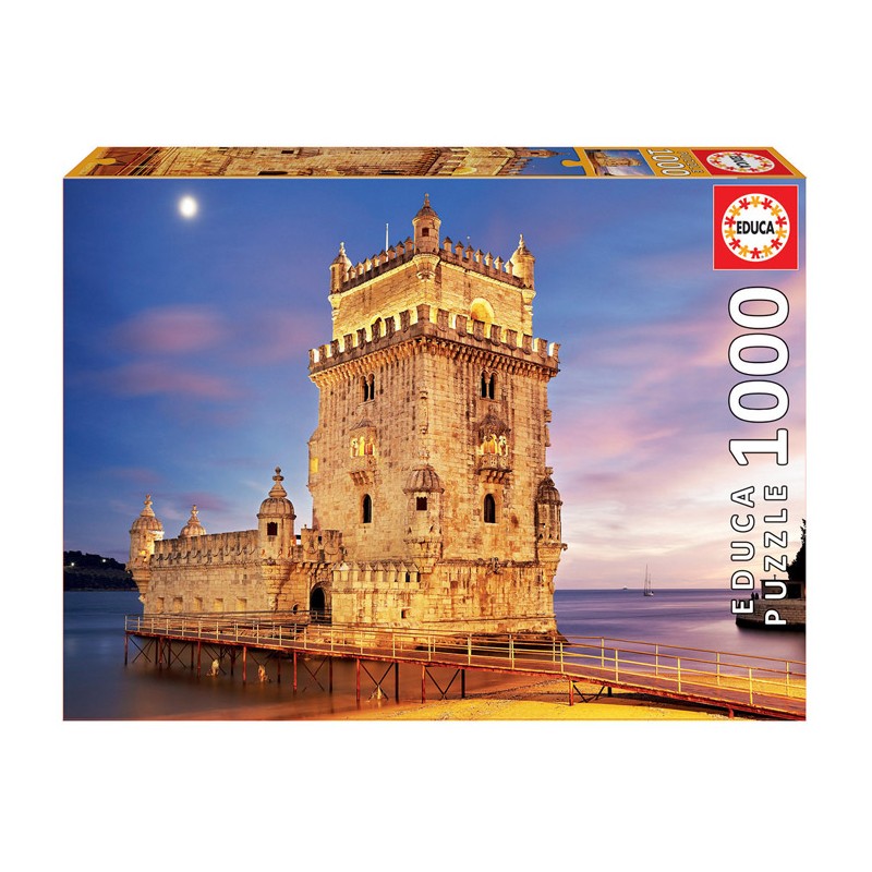 Torre de Belem, Lisboa. Puzzle 1000 piezas