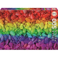 Piedras de colores. Puzzle 500 piezas