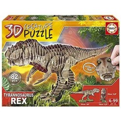 Tyrannosaurus Rex 3D Creature Puzzle