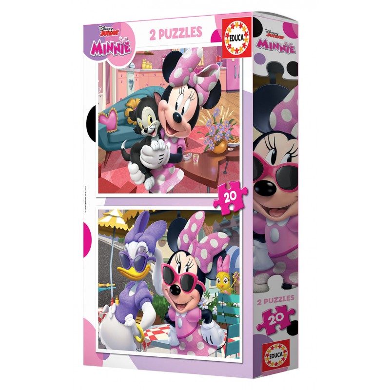 Disney Junior. Minnie Puzzle 2x20 piezas