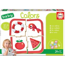 Baby Colors. 6 Puzzles de 4 piezas