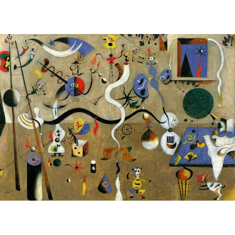 El Carnaval de Arlequín-Joan Miró. Art Puzzle 1000 piezas
