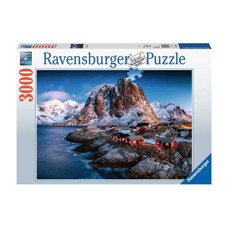 Hamnoy, Lofoten. Puzzle 3000 piezas