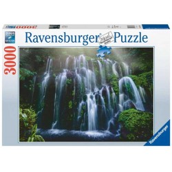 Cascada en Bali. Puzzle 3000 piezas