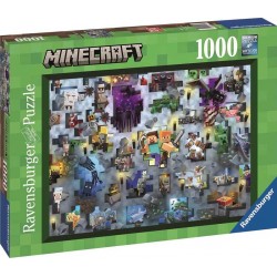 Minecraft Mobs. Puzzle 1000 piezas