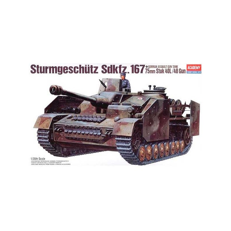 Academy_ Sturmgeschhutz Sdkfz.167_ 1/35 - caja