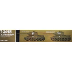 Academy_ T-34/85 "No.112 Factory Production"_ 1/35 - caja lateral