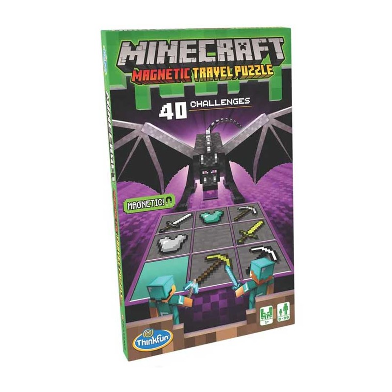 Minecraft Magnetic Travel Puzzle - caja