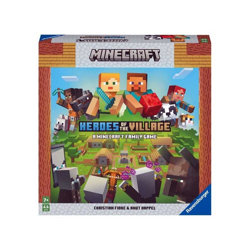 Minecraft Heroes of the Village - caja