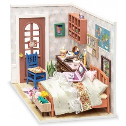 El Dormitorio de Anne. Diy Miniature House. 1/24