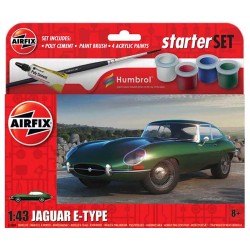 Airfix_ Jaguar E-Type (Stater Set)_ 1/43