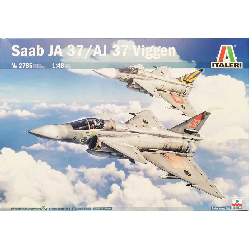 Italeri_ Saab JA 37 / AJ 37Viggen_ 1/48