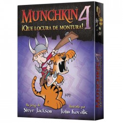 Munchkin 4. ¡Qué locura de Montura! (Expansión) - caja