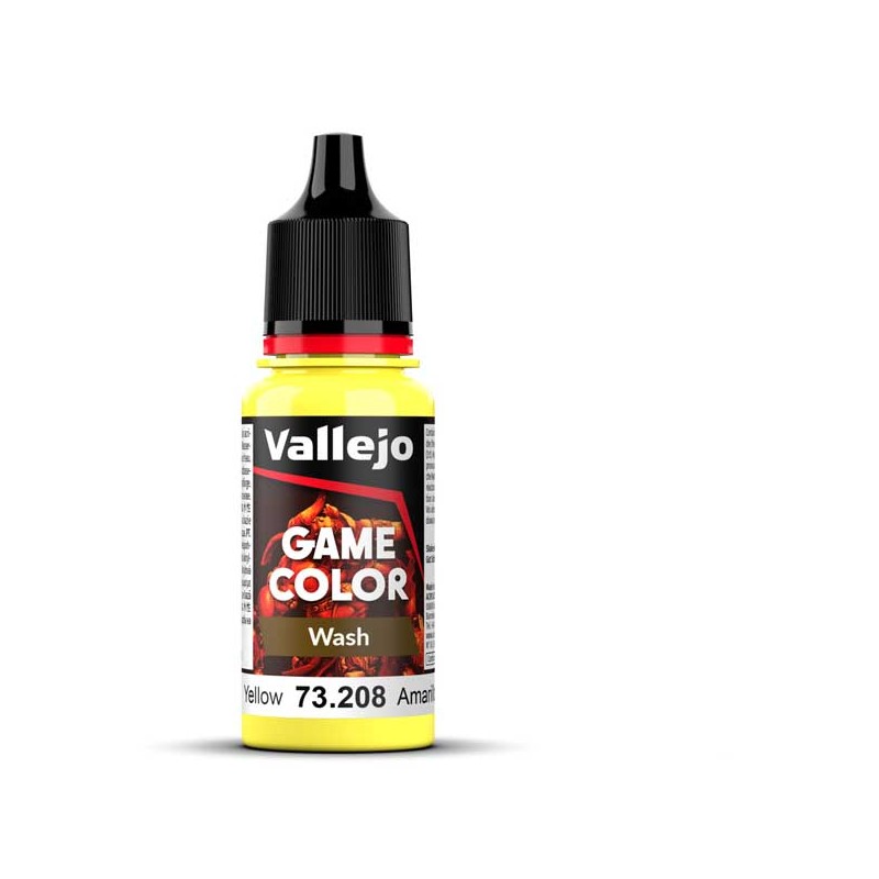 Vallejo Game Color Wash. Amarillo