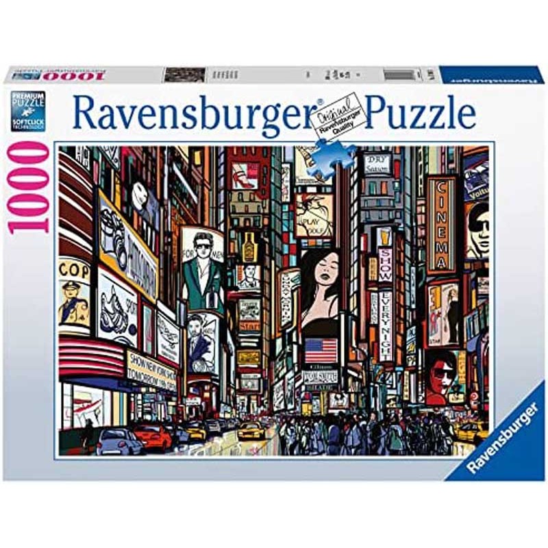 Animada New York. Puzzle 1000 piezas