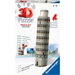 Puzzle 3D_ Mini Torre de Pisa