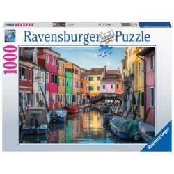 Burano( Italia). Puzzle de 1000 piezas.
