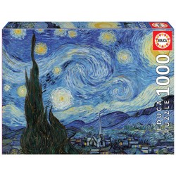 La noche estrellada de Van Gogh. Puzzle 1000 piezas
