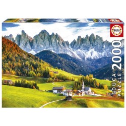 Otoño en las Dolomitas. Puzzle 2000 piezas