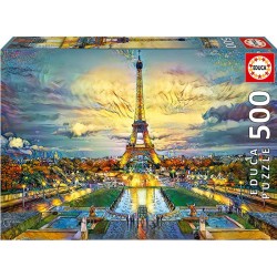 Torre Eiffel. Puzzle 500 piezas