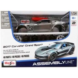 Maisto Assembly Line_ Corvette Grand sport 2017_ 1/24 - caja