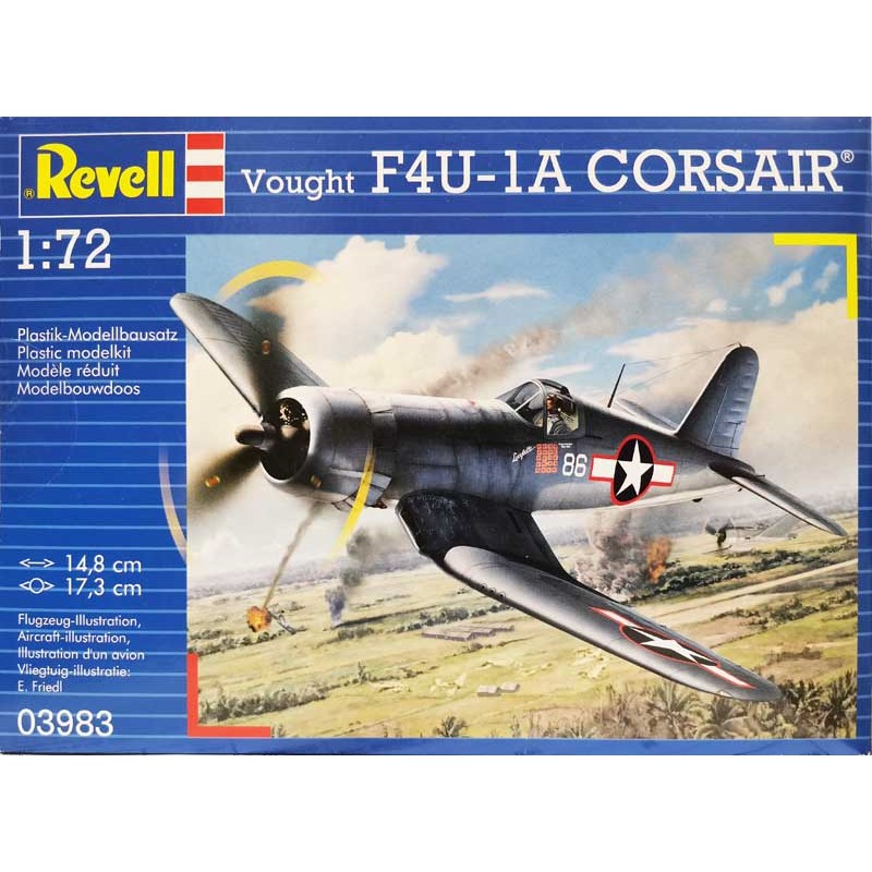 Revell_ Vought F4U-1A Corsair_ 1/72