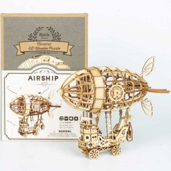 Airship. Puzzle 3D
