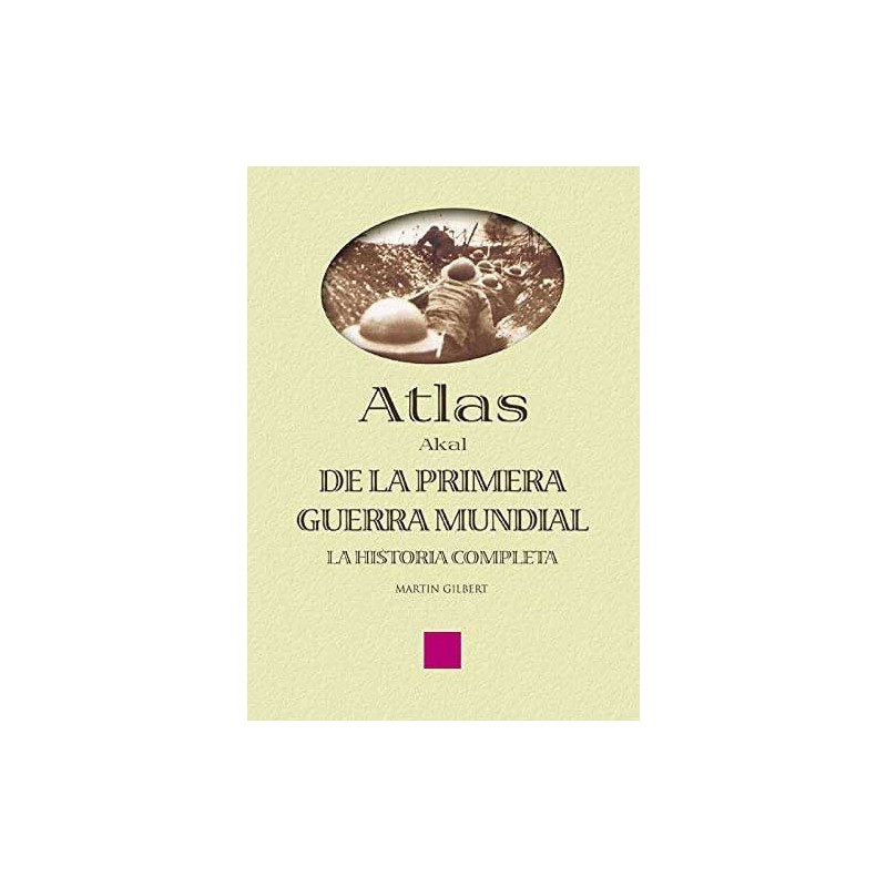 Atlas Akal de la Primera Guerra Mundial - portada