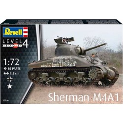 Revell_ Sherman M4A1_ 1/72