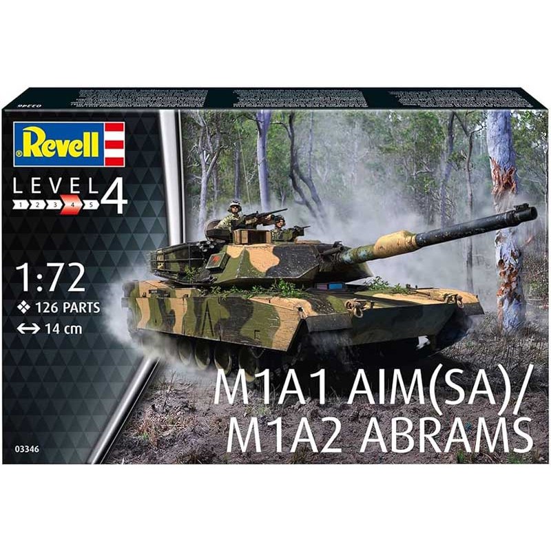 Revell_ M1A1 AIM(SA) / M1A2 Abrams_ 1/72