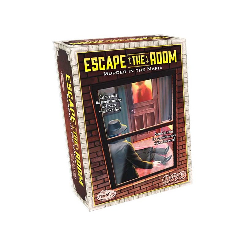 Asesinato en la Mafia. Escape the Room - caja