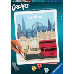 Creart. Colorea por números. Colorful London