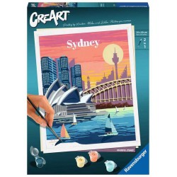 CreArt. Colorea por números. Colorful Sydney