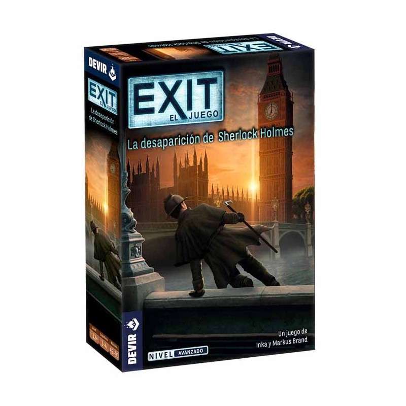 Exit. La desaparición de Sherlock Holmes (avanzado) caja