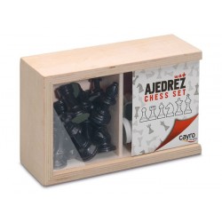 Piezas de Ajedrez Nº4 en caja de madera